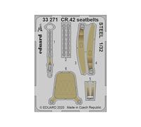 Maquette Eduard Cr.42 Seatbelts Steel For Icm - 1:32e - Accessories