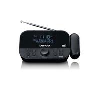 Lenco Radio-réveil CR-615BK DAB+/FM avec projection de l'heure Noir