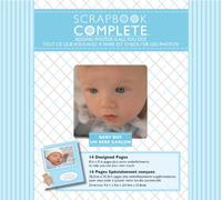 CR Gibson Kit complet de scrapbooking pour bébé garçon 20,3 x 20,3 cm