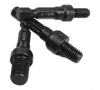 Cr-Mo Jeu d'adaptateurs de douille M6 M8 M10 autotaraudeuses pour écrous et boulons de suspension avec tige hexagonale de 6,35 mm Convient pour perceuse (A)