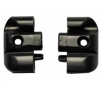 CR-MOESANCO® 20 Embouts pour Profilé Aluninium de Caravane et Camping-Car, Bouchons d'Extrémité Latéraux et Fenêtre en Thermoplastique Noir Anti-UV, 10 Paires Gauche et Droite, Trou 3,7mm
