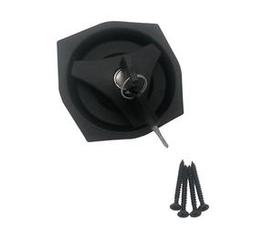 CR-MOESANCO® Verrou 1033 FAP Extérieur Porte Caravane avec Clés - Noir Ambidextre