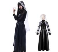 CR ROLECOS Costume de cosplay Osaragi pour le jour de l'anime Sakamoto Days - Robe noire pour Halloween et carnaval - Pour femme - Taille S