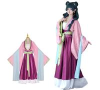 CR ROLECOS Maomao Costume de cosplay, au motif de l'anime The Apothecary Diaries Jinshi - Costume complet - Personnage Maomao - Tenue complète - Pour Halloween, carnaval, fête - Taille XXL
