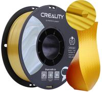 Cr-Silk Pla Filament 1.75Mm, 1Kg Bobine Filament Pla En Texture Brillante Soyeuse & Toucher Lisse Délicat, Précision Dimensionnelle +/-0.02 Mm, Compatible Avec Imprimante 3D (Or)[PLA9183842]