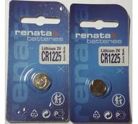 CR1225 Renata Watch Batteries 2Pcs by FindingKing