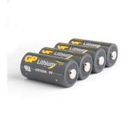 CR123A Pile GP Lithium 4 pièces