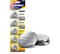 CR2025 3V Pile Bouton au Lithium Piles électriques CR 2025 Batterie au Lithium Paquet de 5