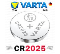 VARTA 06025 Batterie à usage unique CR2025 Lithium