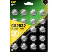 Cr2032 Lot De 20 Piles Bouton Au Lithium 3 V Cr 2032 / Dl2032 - Tension : 3 V (20 Pièces Par Lot De 4 X 5 Piles Amovibles Individuellement)