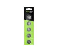 Green Cell Set de 10 Piles Bouton CR2032 3V Lithium - Piles CR2032 pour dispositifs électroniques, télécommandes, balances, Montres Longue durée, Haute capacité 220mAh