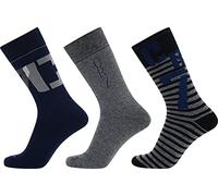 CR7 3-Pack Men's Socks Chaussettes, Multicolore, Taille Unique Homme