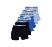CR7 Basic Lot de 6 boxers bleu clair/bleu foncé/noir - Taille M