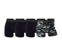 CR7 Boxer, 4er Paquet - Camouflage, Caleçons, Coton Stretch, Logobu