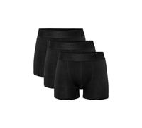 CR7 Coffret de rangement en bambou, lot de 3, certifié FSC, noir, taille L, 300-82130-49-404