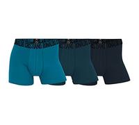 CR7 CR7 3-Pack Men's Cotton Trunk, Maillot Homme, Dark Blue, Navy, Light Blue, 2XL