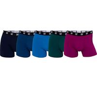 CR7 Cristiano Ronaldo Caleçon pour Hommes 5 Pack, Bleu, Vert, Violet, L