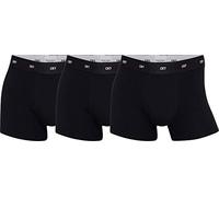 CR7 Cristiano Ronaldo Lot de 3 boxers pour homme en tissu de bambou - Caleçon moulant - Confortable à porter - Noir, gris, gris clair, marine, bleu, vert foncé, S-XXL, Noir , XL