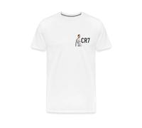 CR7 Cristiano Ronaldo T-shirt - Wear The Legend, Blanc., S