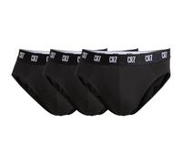 CR7 Homme Slips, 3er Paquet - Slip, Logo Ceinture, Coton Extensible