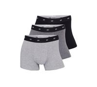 CR7 Lot de 3 boxers en bambou FSC gris clair/gris foncé/noir - Taille L