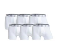 CR7 Lot de 6 Boxers en Coton Stretch, Hommes, Blanc/Gris/Foncé, XL-2XL