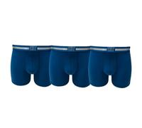 CR7 Underwear Lot de 3 boxers pour homme en coton biologique respirant avec ceinture douce Multicolore, bleu, M