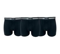 CR7 Underwear Lot de 3 boxers pour homme en coton biologique respirant avec ceinture douce Multicolore, noir/argenté, M