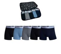 CR7 Underwear Lot de 5 boxers pour homme en coton avec sac de voyage Multicolore, multicolore, M
