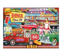 CRA-Z-ART 50s Diner 1000 Piece Kodak Premium Jigsaw Puzzle