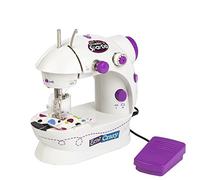 CRA-Z-ART COLORBABY Shimmer N Sparkle 44080 Machine à Coudre pour Enfants avec lumière et Son, kit de Couture pour Filles, Mini Machine à Coudre Portable, Accessoires de Couture, Jouets de Mode