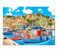 CRA-Z-ART Puzzle 1000 pièces Bateaux dans le port Grèce