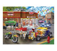 Cra-Z-Art - RoseArt - Chris Bigelow - Hot Rod Garage - Puzzle 1000 pi ces