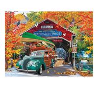 Cra-Z-Art RoseArt - Kodak Premium Cork - Pont couvert - Puzzle de 1000 pièces