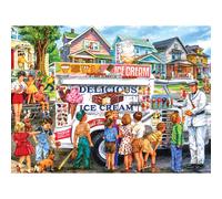 Cra-Z-Art - RoseArt - Retour vers le pass 1000PC - Journ e du camion de glaces