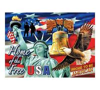 Cra-Z-Art - RoseArt - USA - Home of The Free - Puzzle de 1000 pièces