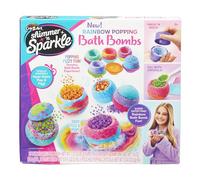 CRA-Z-ART Shimmer N Sparkle Rainbow Popping 17345 Kit de bombes de bain parfumées colorées pour enfants