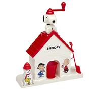 Cra-Z-Art Snoopy SNO-Cone Machine à glaçons rasés en forme de maison Snoopy avec paquet de saveur de punch aux fruits, à partir de 6 ans, blanc