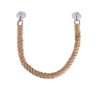 Crab Climbing Rope Toy, Flexible Jute Reptile Climber, Suction Cup Habitat Accessory, Sturdy Long-Lasting Decor, Enhanced Habitat, Crafted from Rope Material, 21.6in