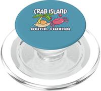 Crab Islands Destin, Souvenirs du Banc de Sable de Floride, Plage de Destin PopSockets PopGrip pour MagSafe