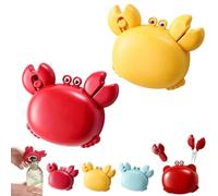 Crab Multifunctional Bottle Opener,Crab-Shaped 4-in-1 Multi Tool Opener,Box Cutter,Magnetic Fridge Magnet & Mini Scissors,Crab Shape Kitchen Gadget for Fridge Decor (Mix-2)
