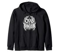 Crab Rangoon Awesome Ironic Death Metal Asian Food Lover Sweat à Capuche
