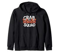 Crab Squad Ocean Beach Summer Party Sea Crustacés Fruits de mer Sweat à Capuche