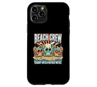 Crabby Until Further Notice Beach Crew Summer Coque pour iPhone 11 Pro