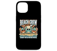 Crabby Until Further Notice Beach Crew Summer Coque pour iPhone 13
