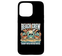 Crabby Until Further Notice Beach Crew Summer Coque pour iPhone 15 Pro Max