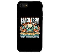 Crabby Until Further Notice Beach Crew Summer Coque pour iPhone SE (2020) / 7/8