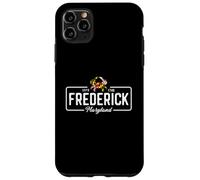 Crabe Bleu avec Drapeau du Maryland Frederick MD Souvenir du Maryland Coque pour iPhone 11 Pro Max