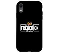 Crabe Bleu avec Drapeau du Maryland Frederick MD Souvenir du Maryland Coque pour iPhone XR