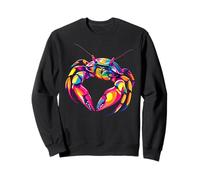 Crabe Crustacé Crabes de Plage Crabe Doux Sweatshirt